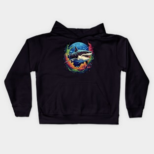 Shark Earth Day Kids Hoodie